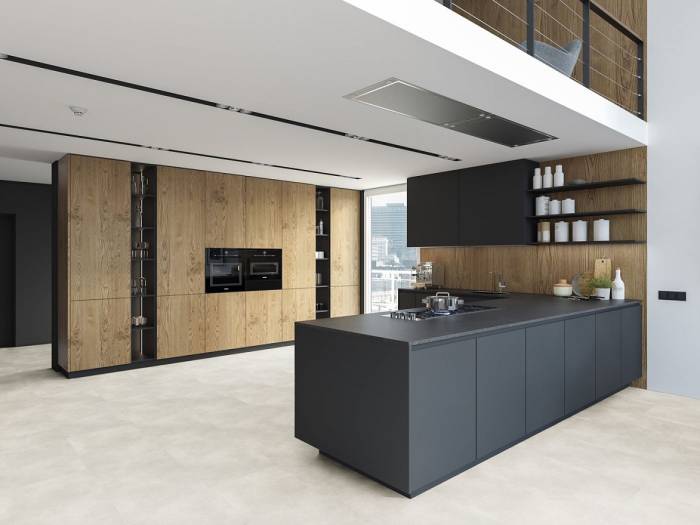 Miner�lna kompozitn� podlaha SolidLOCK do kuchyne v dla�bovom dekore